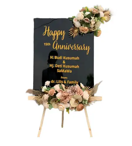 Papan Bunga Akrilik Penarusan Kulon